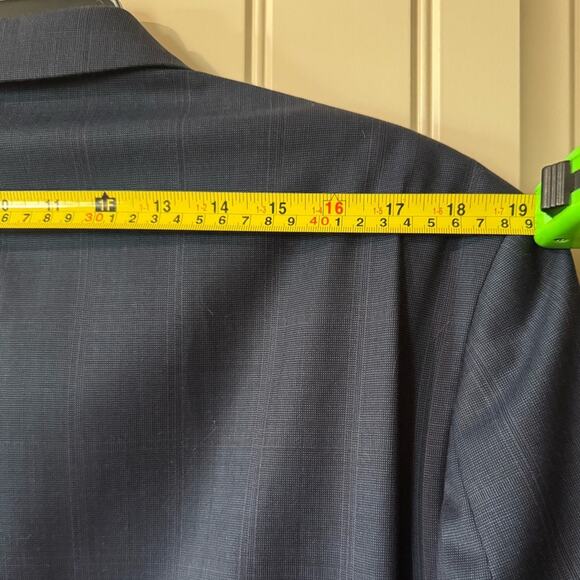 🔷CALVIN KLEIN 🔷 Men’s Blue Sport Coat Blazer (Size 42L)🔷 - Picture 9 of 9